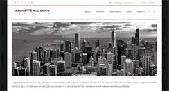 Desktop Screenshot of legacyrealestate.net